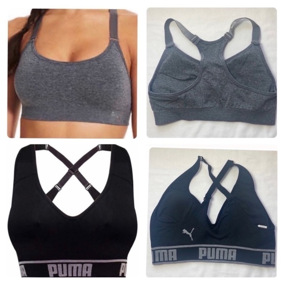 Women’s 6 Pairs of Puma Sports Bras Mostly Size Small - Picture 4 of 13